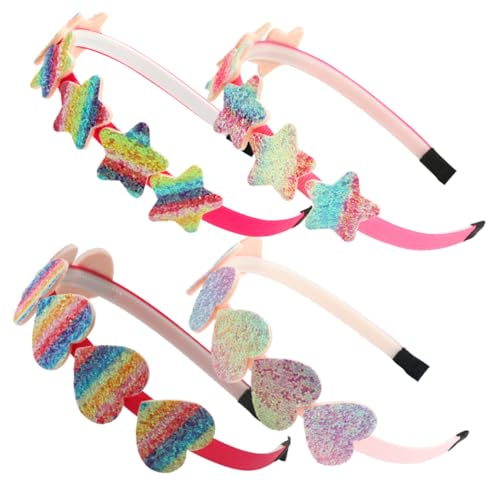 OATIPHO 4 Stück Liebe Star Stirnband Festival-stirnbänder Mädchen Stirnbänder Karneval Stirnbänder Dekorative Kopfbedeckungen Urlaub Kopfschmuck Festival-haar-accessoires Plastik OATIPHO 4 Stück Liebe Star Stirnband Festival-stirnbänder Mädchen Stirnbänder Karneval Stirnbänder Dekorative Kopfbedeckungen Urlaub Kopfschmuck Festival-haar-accessoires Plastik von OATIPHO