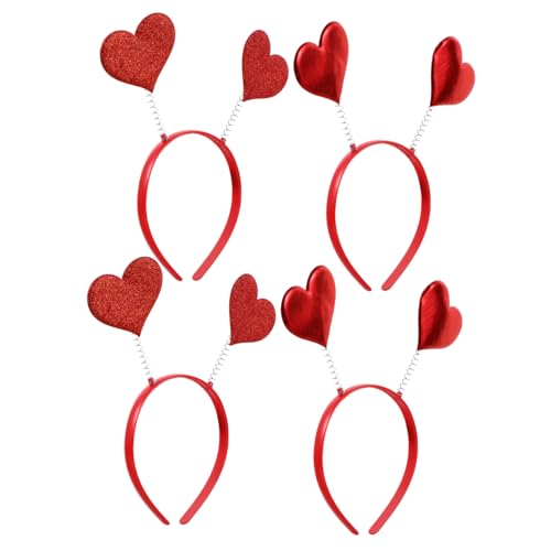 OATIPHO 4 Stück Teiliges Liebes Haarband für Valentinstag Herz Haarreifen zur Dekoration von Partys für Festlichkeiten und Romantische Anlässe OATIPHO 4 Stück Teiliges Liebes Haarband für Valentinstag Herz Haarreifen zur Dekoration von Partys für Festlichkeiten und Romantische Anlässe von OATIPHO