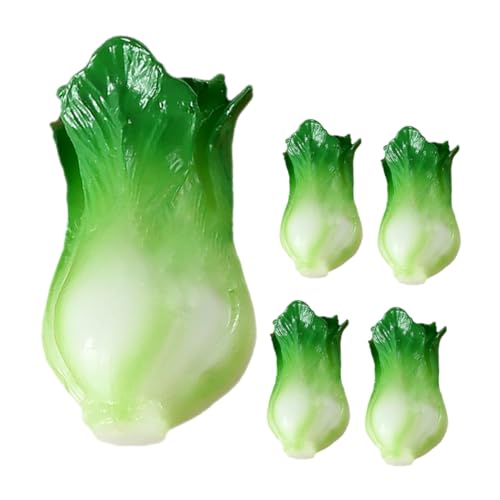 OATIPHO 5St Simuliertes Gemüsemodell Gefälschte Pflanzen künstliche Pflanzen grünes Gemüse Miniatures miniaturmodelle Miniaturgemüse aus Harz Puppenhaus Lebensmittelmodell Green OATIPHO 5St Simuliertes Gemüsemodell Gefälschte Pflanzen künstliche Pflanzen grünes Gemüse Miniatures miniaturmodelle Miniaturgemüse aus Harz Puppenhaus Lebensmittelmodell Green von OATIPHO