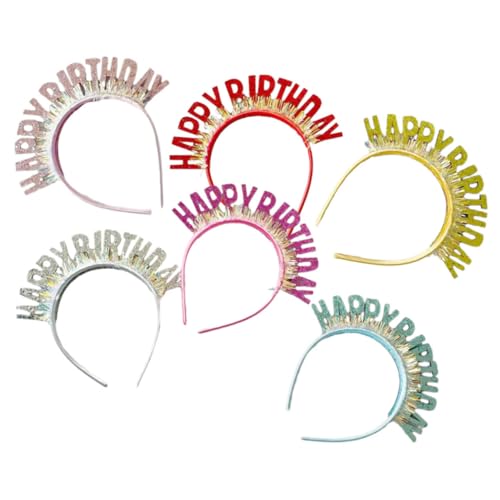 OATIPHO 6 Stück Teiliges Haarband mit Glitzer Feierliche Kopfbedeckung für Haaraccessoires zur Partydekoration Fotos und Feiern OATIPHO 6 Stück Teiliges Haarband mit Glitzer Feierliche Kopfbedeckung für Haaraccessoires zur Partydekoration Fotos und Feiern von OATIPHO