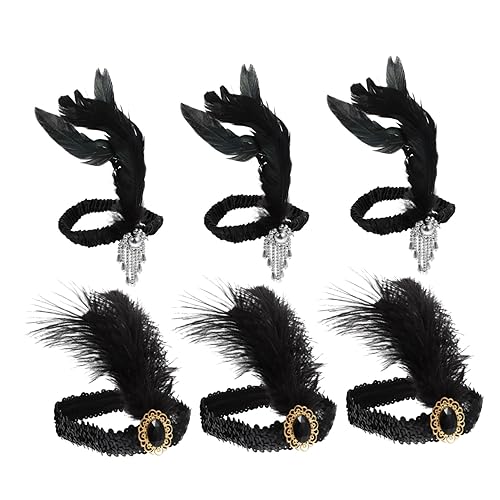 OATIPHO 6 Stück Teiliges Haarschmuck mit Federn und Perlen für Kostümpartys Festivals und Bühnenaufführungen Langlebig und Bequem Perfektes für Karneval und Halloween OATIPHO 6 Stück Teiliges Haarschmuck mit Federn und Perlen für Kostümpartys Festivals und Bühnenaufführungen Langlebig und Bequem Perfektes für Karneval und Halloween von OATIPHO