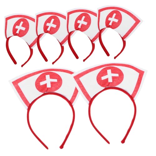 OATIPHO 6Stücke Teiliges Halloween Kostüm Zubehör Krankenschwester Haarreif für Cosplay Haarschmuck für Halloween Partys Fotoshootings und Bühnenaufführungen OATIPHO 6Stücke Teiliges Halloween Kostüm Zubehör Krankenschwester Haarreif für Cosplay Haarschmuck für Halloween Partys Fotoshootings und Bühnenaufführungen von OATIPHO