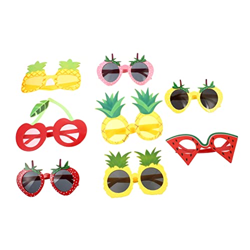 OATIPHO 8st Lustige Brille Geschenk Für Kinder Brille Für Kinder Sommerliche Dekorationen Brillenstütze Neuheit Party Brille Party-requisite Kinderbrille Strand Hawaii Wechselstrom Bankett von OATIPHO