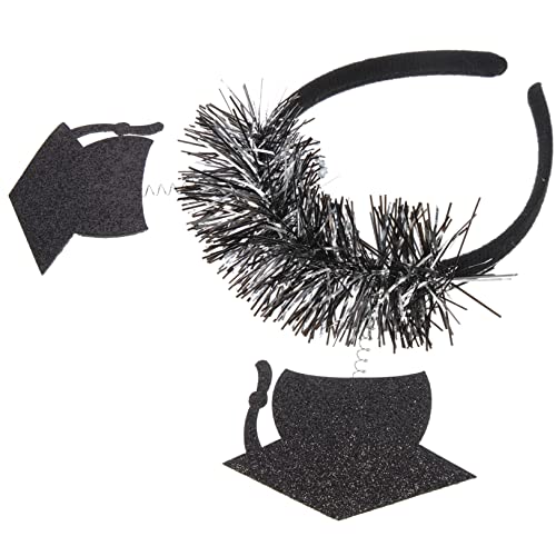 OATIPHO Abschluss Stirnband mit Doktorhut Design Dekoratives Haaraccessoire für Erwachsene Festliches Haardekor für Abschlussfeiern mit Quaste und Klassischen Elementen OATIPHO Abschluss Stirnband mit Doktorhut Design Dekoratives Haaraccessoire für Erwachsene Festliches Haardekor für Abschlussfeiern mit Quaste und Klassischen Elementen von OATIPHO