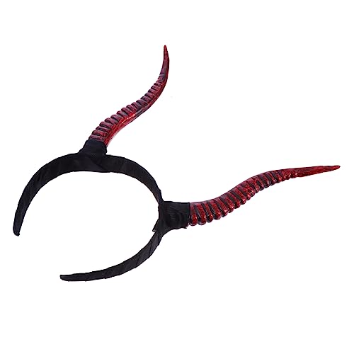 OATIPHO Antilopenhorn Haarschmuck Für Halloween Kreatives Stirnband Für Kostüm Und Cosplay Gothic Und Steampunk Design Für Partys Und Fotoshootings Accessoires Für Damen Und Events von OATIPHO