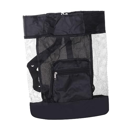 OATIPHO Aufbewahrungstaschen Für Kinder Behälter Für Strandtaschen Netztasche Mesh-Tasche Kind Lagerung Rucksack Blacki von OATIPHO