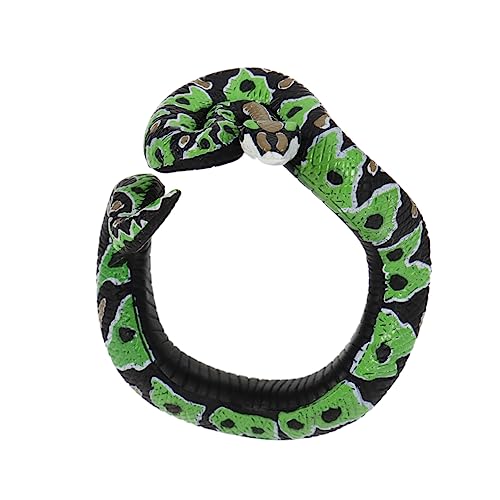 OATIPHO gefälschte Schlangenspielzeuge Küssende Bälle für Mittelstücke Halloween-Partyzubehör Simulation Schlangenarmband Horrorschlangenspielzeug Serpentin künstliche Schlange unheimlich von OATIPHO