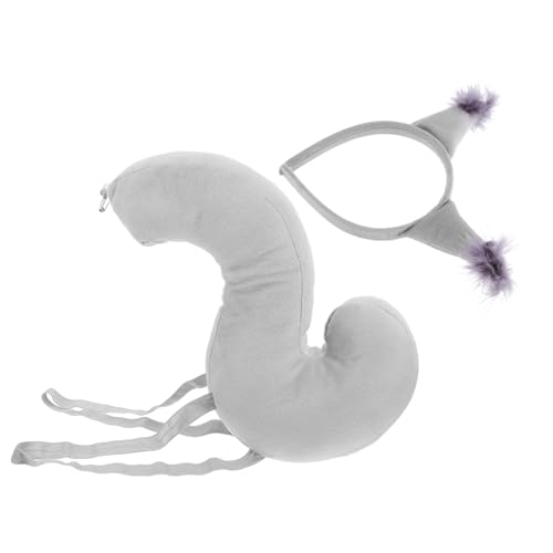 OATIPHO Eichhörnchen Ohr Stirnband Satz für Cosplay und Partys Verstellbar Material Requisite für Halloween und Festivalkostüme OATIPHO Eichhörnchen Ohr Stirnband Satz für Cosplay und Partys Verstellbar Material Requisite für Halloween und Festivalkostüme von OATIPHO