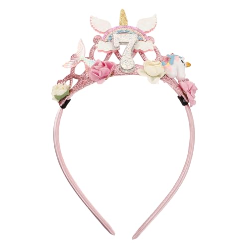 OATIPHO Einhorn Geburtstags Stirnband Für Mädchen Farbenfrohes Haarband Mit Funkelndem Design Accessoire Für Partys Und Fotoshootings Leicht Und Bequem Zu Tragen OATIPHO Einhorn Geburtstags Stirnband Für Mädchen Farbenfrohes Haarband Mit Funkelndem Design Accessoire Für Partys Und Fotoshootings Leicht Und Bequem Zu Tragen von OATIPHO