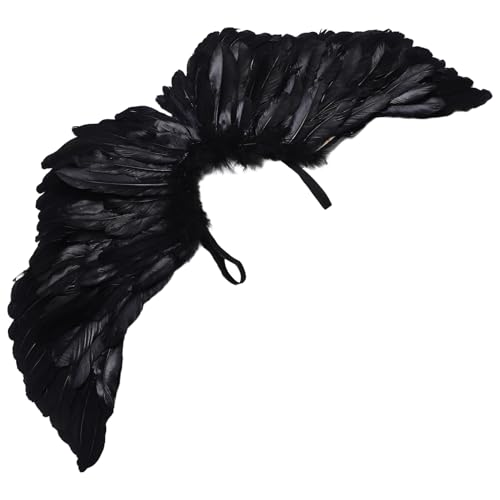 OATIPHO Engelsflügel Für Zum Cosplay Und Für Auftritte Für Halloween Karneval Und Feiertagsdekorationen Mit Elastischen Bändern von OATIPHO