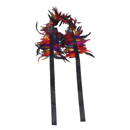 OATIPHO Luxuriöser Federschal Für Damen Halloween-kostüm-accessoire Kostümschal Lebendig OATIPHO Luxuriöser Federschal Für Damen Halloween-kostüm-accessoire Kostümschal Lebendig von OATIPHO