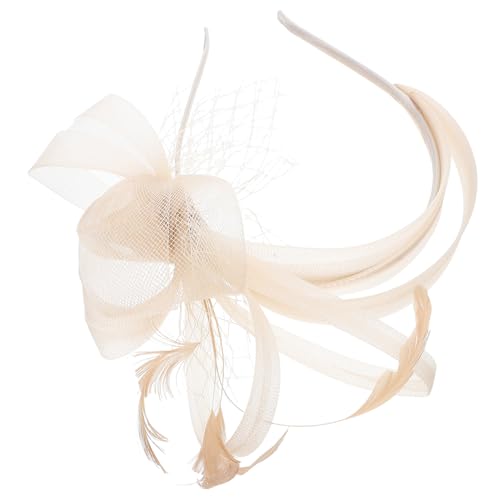 OATIPHO Fedriger Vintage Stirnband Damen Feder Haarschmuck Leicht Elegant Kostüm Zubehör für Tanzparty Cocktail Veranstaltungsstyling von OATIPHO