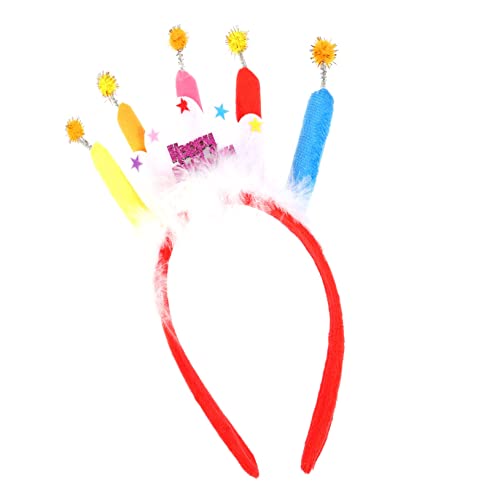 OATIPHO Geburtstags Haarband mit Design Haaraccessoire für Partys Langlebig und Bequem Perfekter Blickfang für Feierlichkeiten Sorgt für Festliche von OATIPHO