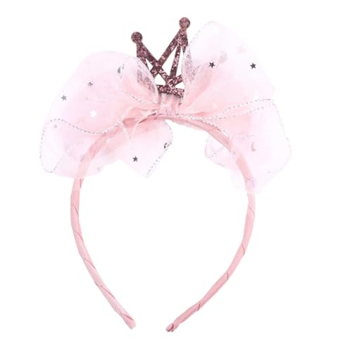 OATIPHO Haarbügel für Glitzernde Krone Haarreifen für Kindergeburtstagsfeiern Rosa Partyzubehör für Fotoshootings Bequem und Stylisch für Kleine OATIPHO Haarbügel für Glitzernde Krone Haarreifen für Kindergeburtstagsfeiern Rosa Partyzubehör für Fotoshootings Bequem und Stylisch für Kleine von OATIPHO