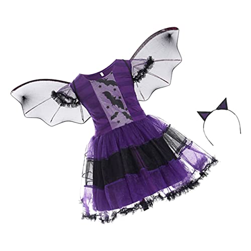 OATIPHO Hexen Umhang Cape Für Halloween Kostü Rollenspiel Ideal Für Kinderparty Cosplay Und Bühnenaufführungen Perfekt Als Halloween Deko Und Für von OATIPHO