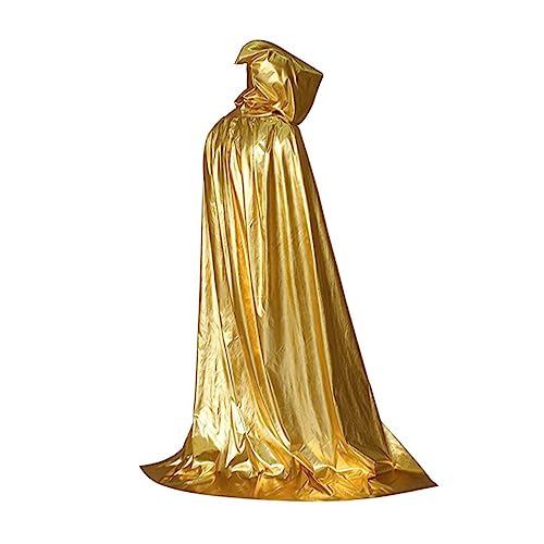 OATIPHO Kapuzenumhang Für Halloween Mit Goldstickerei Unisex 3XL Modisch Und Bequem Für Bühnenauftritte von OATIPHO