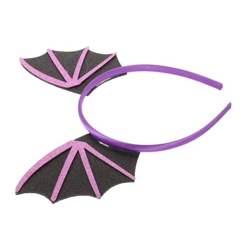OATIPHO Halloween Stirnband mit Fledermausflügeln Leichtes Stoffhaarband Teufel Design für Erwachsene für Kostüm Cosplay Themenpartys und Foto Shootings OATIPHO Halloween Stirnband mit Fledermausflügeln Leichtes Stoffhaarband Teufel Design für Erwachsene für Kostüm Cosplay Themenpartys und Foto Shootings von OATIPHO