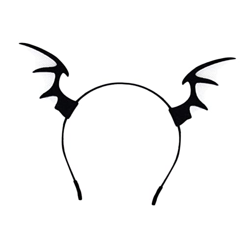OATIPHO Halloween Teufelshörner Haarreif Kostümzubehör für Damen und Mädchen Einzigartiger Kopfschmuck für Halloween Feiern und Cosplay von OATIPHO