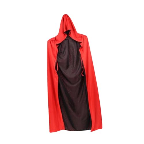OATIPHO Kapuzenumhang Schwarz Rot Design Erwachsene Halloween Kostüm Einzigartiger Cosplay Umhang für Party OATIPHO Kapuzenumhang Schwarz Rot Design Erwachsene Halloween Kostüm Einzigartiger Cosplay Umhang für Party von OATIPHO