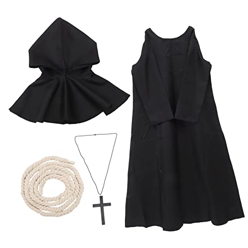 OATIPHO Mittelalterliche Mönchsrobe für Männer Renaissance-priesterkostüm Cosplay Halloween-Party-zubehör von OATIPHO