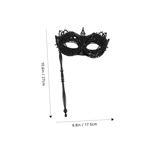 OATIPHO Handheld Damen Maske Spitze für Maskenball Karneval Halloween Stilvolles Cosplay Zubehör für Partys Besondere Anlässe OATIPHO Handheld Damen Maske Spitze für Maskenball Karneval Halloween Stilvolles Cosplay Zubehör für Partys Besondere Anlässe von OATIPHO