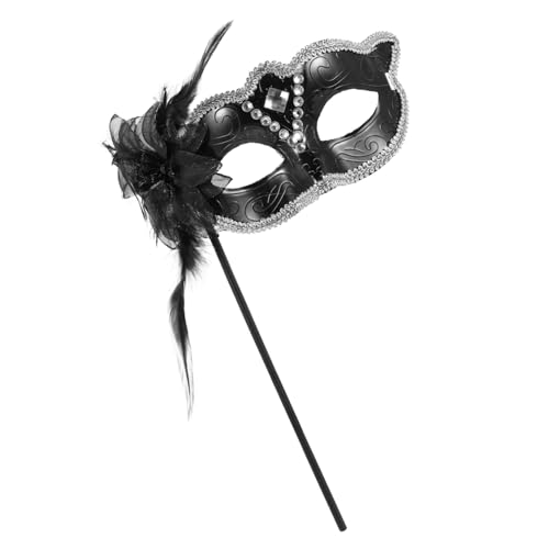 OATIPHO Handheld Maske für Damen mit Stick Maskerade Maske für Kostümparty Halloween und Bühnenaufführungen Leicht und Ergonomisch mit Feinen Details für und Cosplay OATIPHO Handheld Maske für Damen mit Stick Maskerade Maske für Kostümparty Halloween und Bühnenaufführungen Leicht und Ergonomisch mit Feinen Details für und Cosplay von OATIPHO