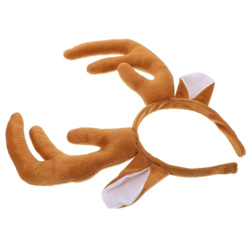 OATIPHO Hirschgeweih Stirnband Realistisch Dekorativ Zubehör Party Weihnachten Kopfbedeckung Dekorationen Erwachsene Unisex Plüsch Kostüm Reh Schnee Ohren Plastik Coffee OATIPHO Hirschgeweih Stirnband Realistisch Dekorativ Zubehör Party Weihnachten Kopfbedeckung Dekorationen Erwachsene Unisex Plüsch Kostüm Reh Schnee Ohren Plastik Coffee von OATIPHO