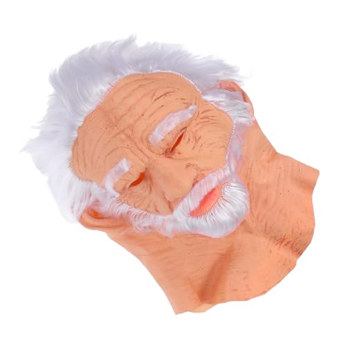 OATIPHO Horror Maske Für Alte Männer Realistische Lustige Kopfbedeckung Menschliche Gesichtsmasken Faltig Kopf Für Erwachsene Halloween Maskenball Und Karnevalsparty Kostüme OATIPHO Horror Maske Für Alte Männer Realistische Lustige Kopfbedeckung Menschliche Gesichtsmasken Faltig Kopf Für Erwachsene Halloween Maskenball Und Karnevalsparty Kostüme von OATIPHO