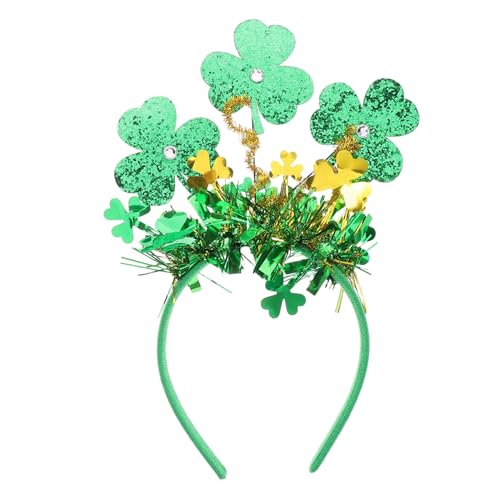 OATIPHO Irische Festival-Stirnbänder Tag Heilige Party Kopfbedeckung Kleeblatt stirnband st patricks day kostüme für damen st patrick day zubehör Stoff Green OATIPHO Irische Festival-Stirnbänder Tag Heilige Party Kopfbedeckung Kleeblatt stirnband st patricks day kostüme für damen st patrick day zubehör Stoff Green von OATIPHO
