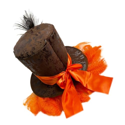OATIPHO Karneval Hüte mit Pfauenfedern Cosplay Hut für Kostümpartys Halloween und Bühnenaufführungen Dekoratives Accessoire für Unvergessliche Auftritte OATIPHO Karneval Hüte mit Pfauenfedern Cosplay Hut für Kostümpartys Halloween und Bühnenaufführungen Dekoratives Accessoire für Unvergessliche Auftritte von OATIPHO