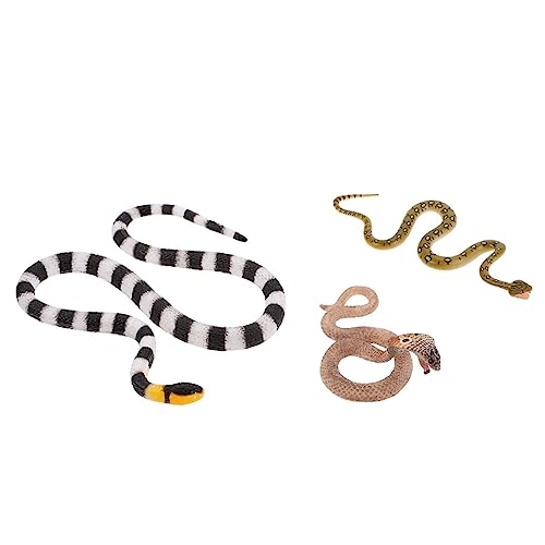OATIPHO Kinderspielzeug 3st Schlangenmodell Spielzeuge Ornament Modelle Halloween-Party-Requisiten Tischdekorationen Nützliches Lernspielzeug Desktop-Dekorationen Kind Puzzle Kobra PVC OATIPHO Kinderspielzeug 3st Schlangenmodell Spielzeuge Ornament Modelle Halloween-Party-Requisiten Tischdekorationen Nützliches Lernspielzeug Desktop-Dekorationen Kind Puzzle Kobra PVC von OATIPHO