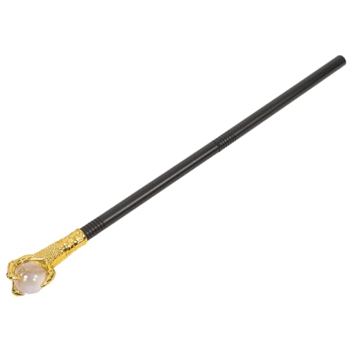 OATIPHO König Party Sachen Party Supplies Kostümzubehör Festliche Dekoration Partyzubehör Rohrstütze Halloween-Cosplay-Gehstock Cosplay Gehstock Requisite Plastik Golden von OATIPHO