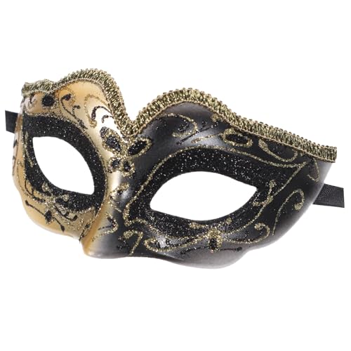 OATIPHO Halloween Maske Kostü Maske Für Venezianische Halbmaske Mit Glitzer Für Halloween Karneval Und Maskenball Dekorative Maske Für Kostümparty Und Fasching Kinder Party Masken von OATIPHO
