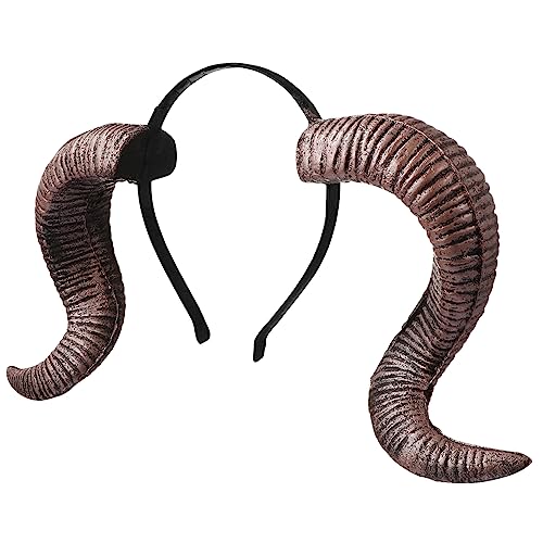 OATIPHO Kreativer Halloween Haarreif mit Horn Design Lustiger Kopfschmuck für Kostüme und Partys Leicht und Bequem für Halloween Dekoration und Feierlichkeiten von OATIPHO