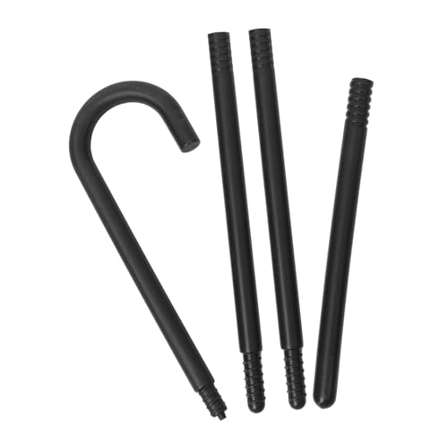 OATIPHO Halloween Krücke Prop Schwarz Erwachsene/Kinder Cosplay Zubehör Dekorative Cane Für Party OATIPHO Halloween Krücke Prop Schwarz Erwachsene/Kinder Cosplay Zubehör Dekorative Cane Für Party von OATIPHO