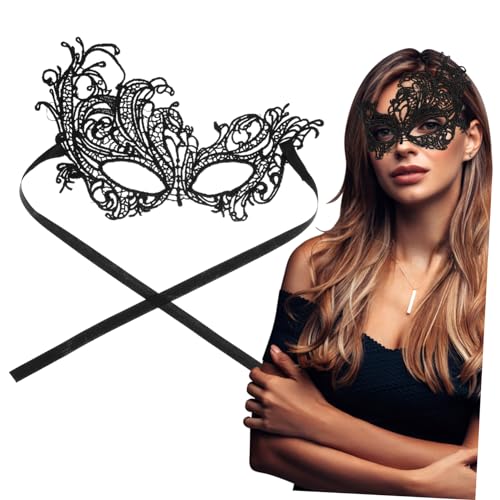OATIPHO Lace Maske für Damen Augenmaske Spitze für Karneval Halloween und Maskenball Wiederverwendbare und Langlebige Halbmaske für Verschiedene Anlässe OATIPHO Lace Maske für Damen Augenmaske Spitze für Karneval Halloween und Maskenball Wiederverwendbare und Langlebige Halbmaske für Verschiedene Anlässe von OATIPHO