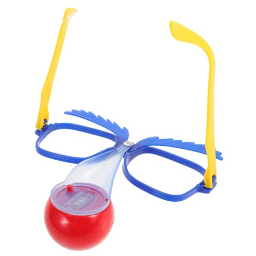OATIPHO Lustige Clown Brille für Kostümpartys Vielseitige Partybrille für Erwachsene Witzige Verkleidung für Karneval Halloween Geburtstagsfeiern Cosplay Requisiten von OATIPHO