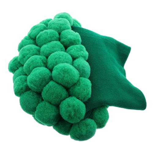 OATIPHO Lustiger Brokkoli Hut mit Großem Pompom Strickmütze für Kostümpartys Halloween Karneval Einzigartiges Gemüse Design für Sonnenschutz Macht Humorvolles OATIPHO Lustiger Brokkoli Hut mit Großem Pompom Strickmütze für Kostümpartys Halloween Karneval Einzigartiges Gemüse Design für Sonnenschutz Macht Humorvolles von OATIPHO