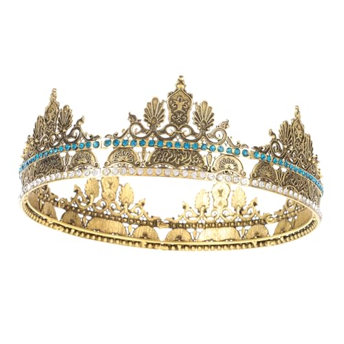 OATIPHO Männerkrone für die Party goldene Königskrone Königskronen für Leistung Königskrone für Cosplay königskrone König Kostümzubehör Herrenkrone zur Hochzeit Zinklegierung OATIPHO Männerkrone für die Party goldene Königskrone Königskronen für Leistung Königskrone für Cosplay königskrone König Kostümzubehör Herrenkrone zur Hochzeit Zinklegierung von OATIPHO