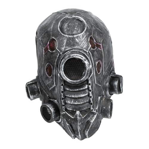 OATIPHO Masken Punk Maske Helm Steampunk Maske Für Halloween Cosplay Und Kostümparty Roboter Kopfmaske Für Kreative Verkleidungen Und Besondere Anlässe Halloween-masken von OATIPHO