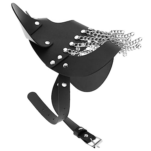 OATIPHO Punk Maske für Halloween und Kostümpartys Verstellbare Augenmaske Stilvolles Accessoire für Frauen und Männer Einzigartiges Design Sicher und zu Tragen von OATIPHO