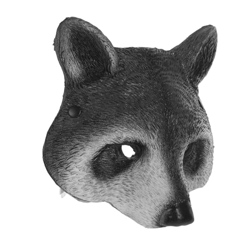 OATIPHO Realistische Waschbär Maske PU Schaum Atmungsaktiv Halloween Kostüm Zubehör für Erwachsene und Karneval Party Cosplay Tiermaske OATIPHO Realistische Waschbär Maske PU Schaum Atmungsaktiv Halloween Kostüm Zubehör für Erwachsene und Karneval Party Cosplay Tiermaske von OATIPHO