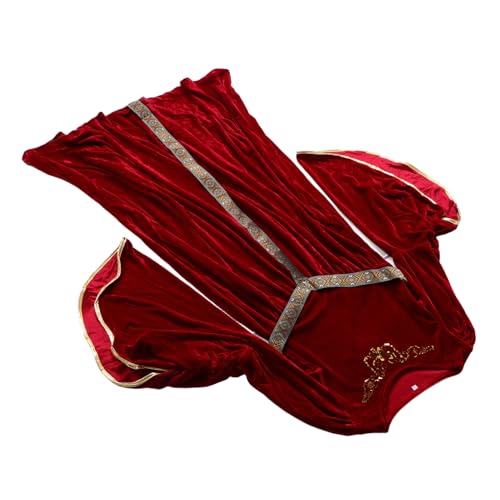 OATIPHO Mittelalterliches Prinzessinnen-tanzkleid – Hübsches Cosplay-kostüm Mit Ausgestellten Ärmeln Für Mädchenpartys & OATIPHO Mittelalterliches Prinzessinnen-tanzkleid – Hübsches Cosplay-kostüm Mit Ausgestellten Ärmeln Für Mädchenpartys & von OATIPHO