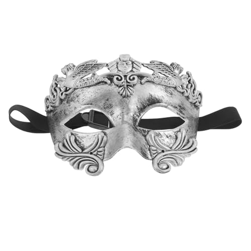 OATIPHO Römische Maske für Herren Ägyptische Kostüm Masquerade Maske Kunststoff für Halloween und Themenpartys für Maskenbälle und Cosplay Events von OATIPHO