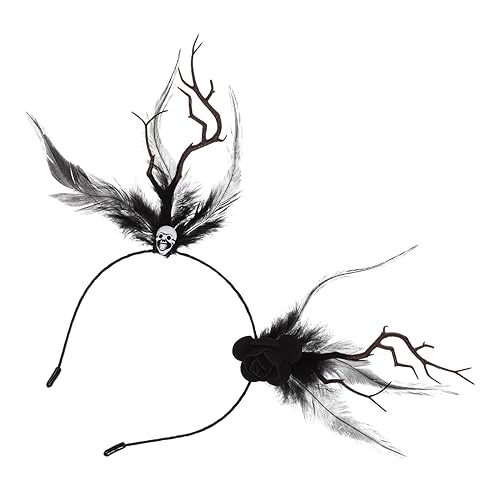 OATIPHO Schwarzes Halloween Haarband mit Teufelsohren Lustiges Kostümzubehör für Erwachsene für Halloween Feiern Kostümpartys und Cosplay Dress Up OATIPHO Schwarzes Halloween Haarband mit Teufelsohren Lustiges Kostümzubehör für Erwachsene für Halloween Feiern Kostümpartys und Cosplay Dress Up von OATIPHO