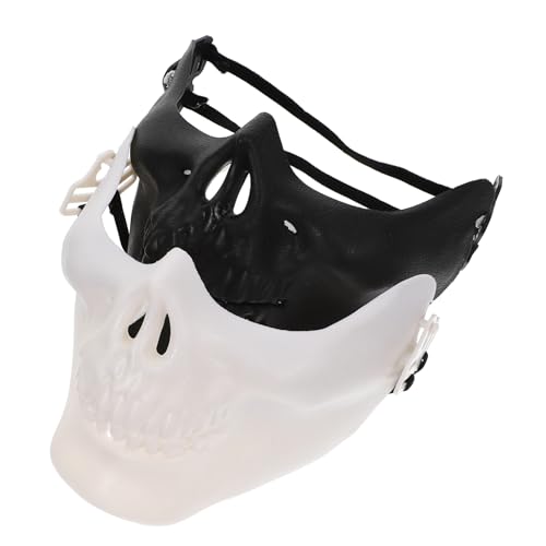 OATIPHO Skelettmaske Vollgesichtsmaske Schädelmaske Für Halloween Kostü Und Maskerade Party Und Schaurige Halloween Maske Zum Schutz Des Gesichts von OATIPHO