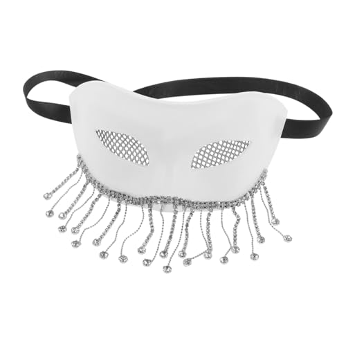 OATIPHO Venezianische Masken Halbmaske Requisite Kostümmasken Mit Strasssteinen Halloween-masken-requisite Für Frauenpartys von OATIPHO
