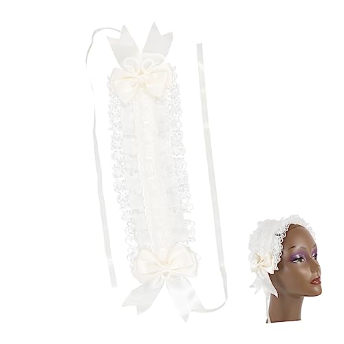 OATIPHO Spitzenstirnband Spitze Stirnband Cosplay Kopfteil schwarz Spitze Kopfbedeckung Haarzubehör Kopfbedeckung aus Lolita-Spitze Lolita-Haarschmuck Haarband im Lolita-Stil Weiß OATIPHO Spitzenstirnband Spitze Stirnband Cosplay Kopfteil schwarz Spitze Kopfbedeckung Haarzubehör Kopfbedeckung aus Lolita-Spitze Lolita-Haarschmuck Haarband im Lolita-Stil Weiß von OATIPHO