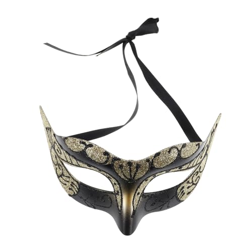OATIPHO Tanzmaske Quaste Gefiedert Ball Hälfte Masken Retro Damen Maskerade Dekoration Funkeln Kostüm Karneval Gesicht Für Rave Zeigen Halloween Party Dekorativ Golden Plastik OATIPHO Tanzmaske Quaste Gefiedert Ball Hälfte Masken Retro Damen Maskerade Dekoration Funkeln Kostüm Karneval Gesicht Für Rave Zeigen Halloween Party Dekorativ Golden Plastik von OATIPHO