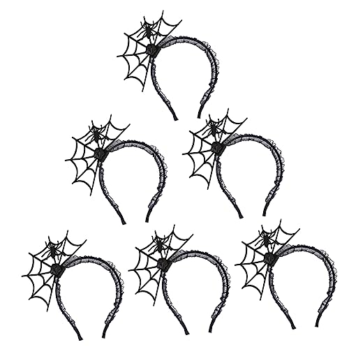 OATIPHO Teiliges Halloween Spinnen Netz Haarschmuck Cosplay Haarreifen für Damen Leicht und Bequem für Halloween Partys und Fotoshootings und Einzigartiges Design Robustes und Tragbares von OATIPHO